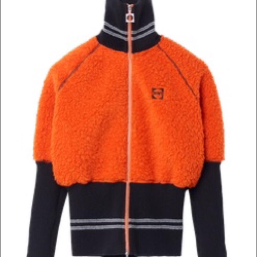 Robyn x Bjorn Borg fleece bomber jacket